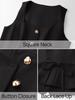 European and American Women's Elegant Sleeveless Slim-Fit Suit Vest