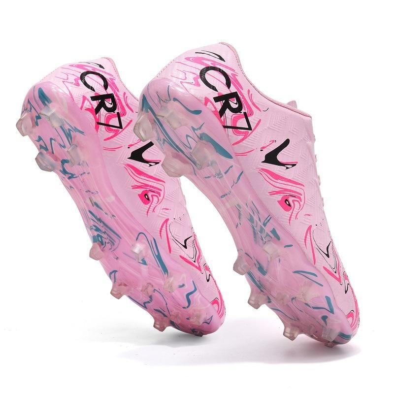 CR7 Student Children's Football Shoes Men's Youth Spikes Women's Game Training Shoes Sizes 35-45