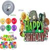 Vibrant Plants Vs. Zombies Theme Birthday Party Supplies For Kids Unforgettable Decorations