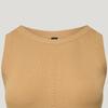 Adidas Tank Tops Women's Yellow Cardboard Crew Neck Moderate Other KX0319