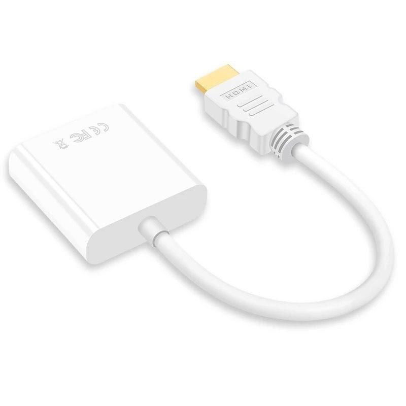HDMI to VGA High-Def Adapter Cable for Computer, Notebook, or Projector