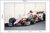 Photomural Modern F1 Car Non-Woven 405x270