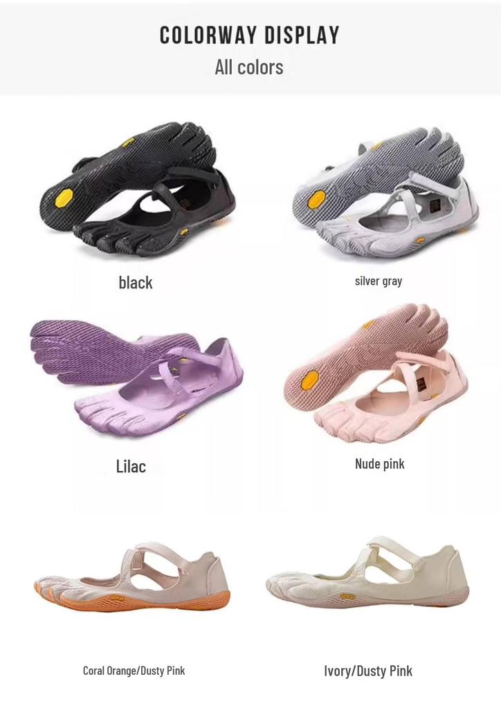 V-Soul Women's Split-Toe Fitness Dance Shoes