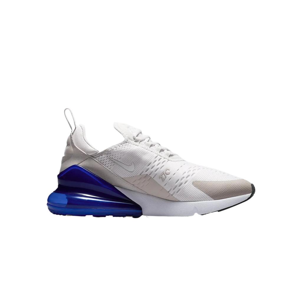 Nike Air Max 270 Vast Grey Racer Blue Herren Sneaker College-Grau Summit-Weiß AH8050-031