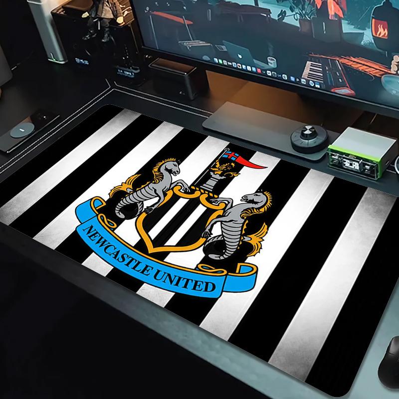 Newcastle United FC Print  Cushion Non-slip Laptop Tablet Big Mousepad XXL Mat Mini PC Playmat With Lock Edge