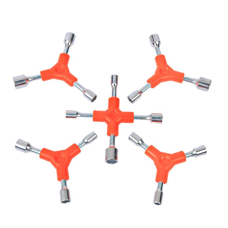 Three-Point External Hex Tool for Bicycle and Household Repairs