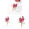 Garden Fresh Pearl Brooch With Waterdiamond Wheat Design For Women And Men
