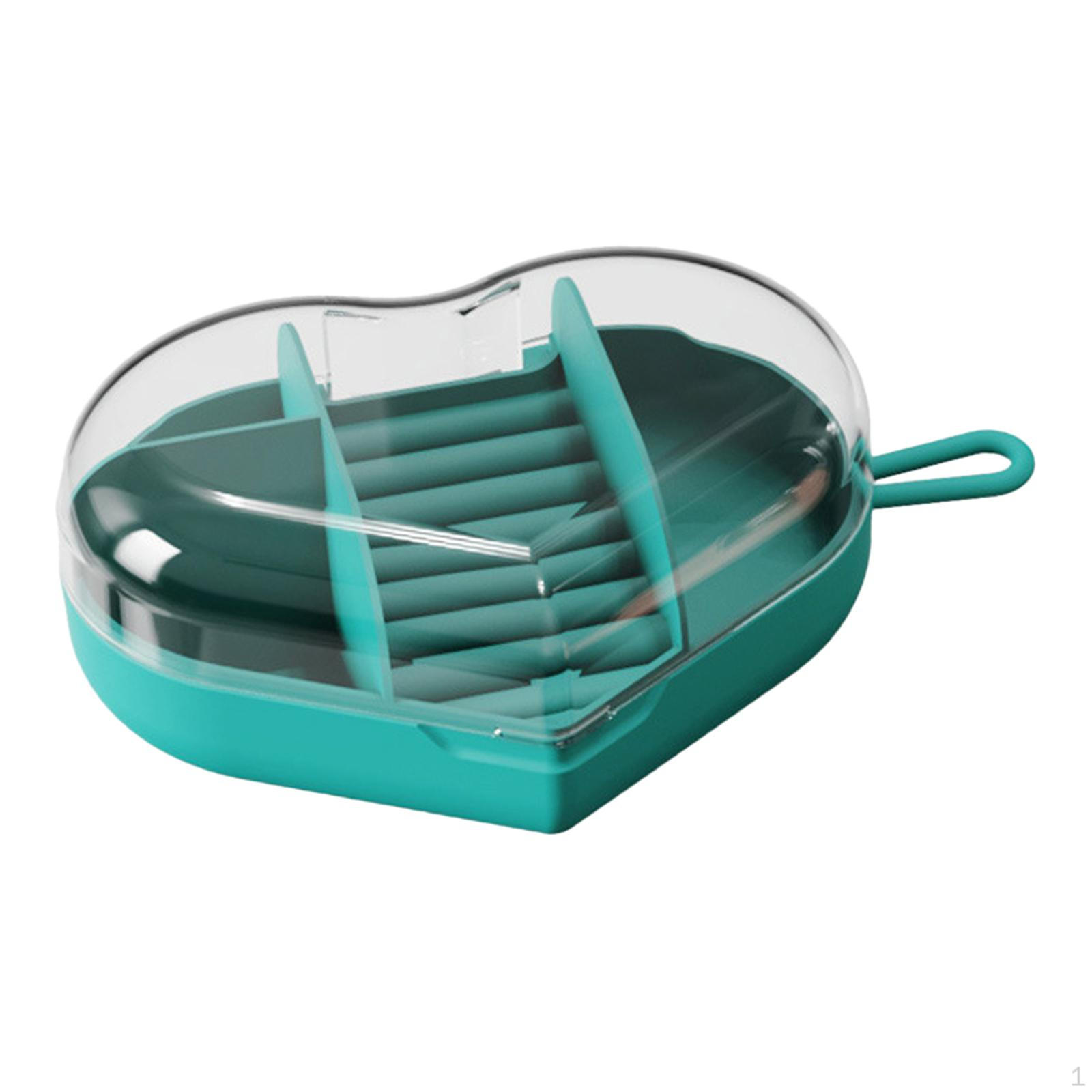 

Organizer Case er, Simple Travel for Stud Ears Hairpin s Box Gifts зелёный