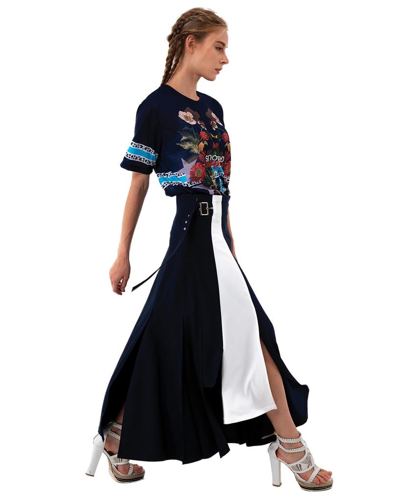 GREEDILOUS Navy Chandelier T-Shirt