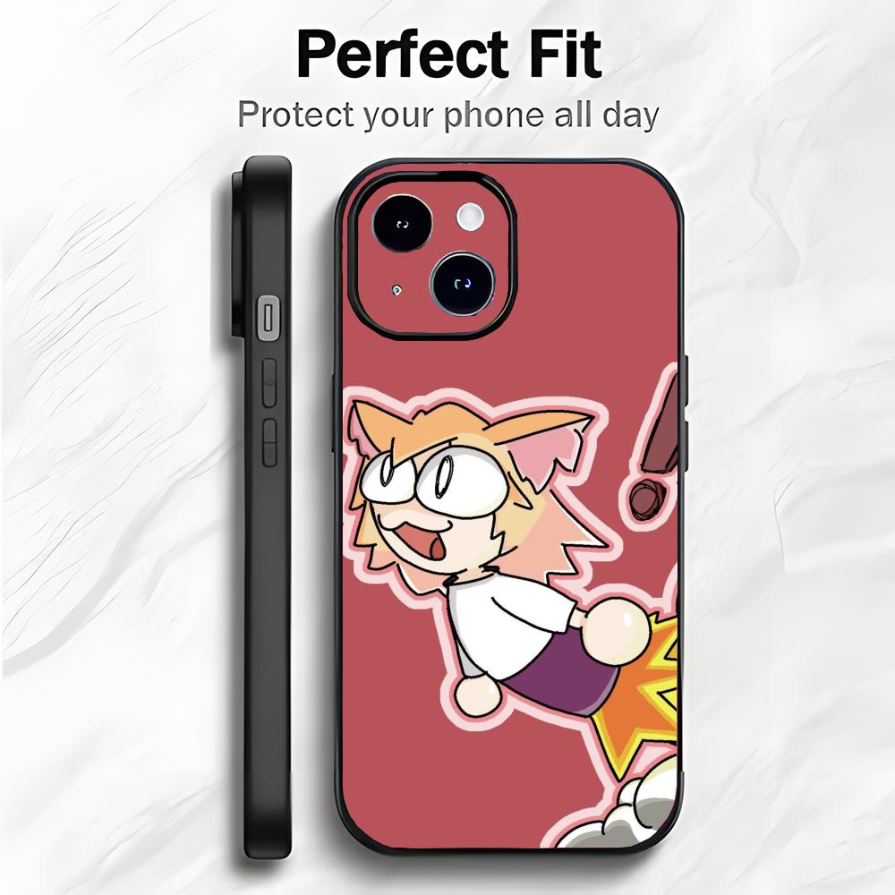 T-Tsukihime Neco Arc Funny Meme Kawaii Phone Case Phone Case Soft Packaging Lightweight For iPhone17 16 15 14 13ProMax