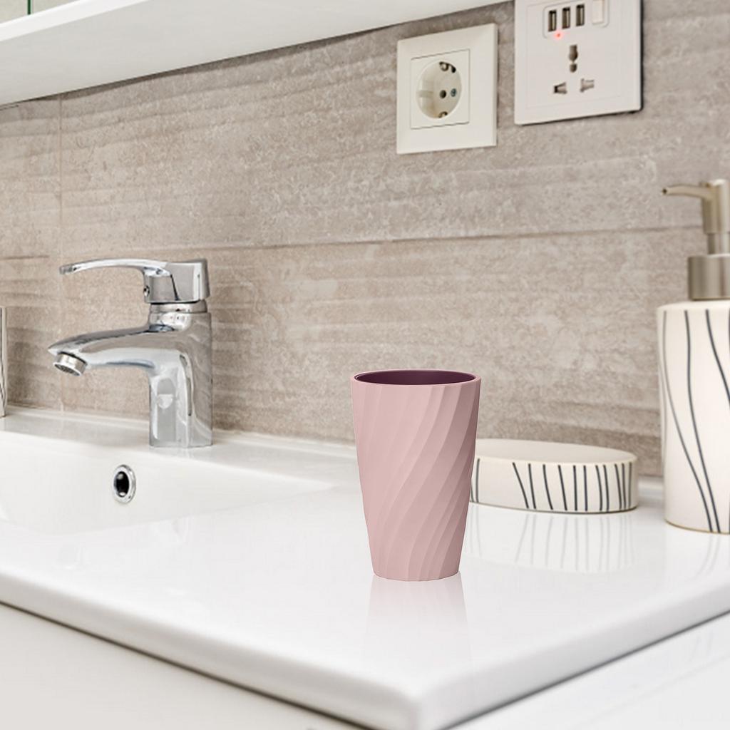 Toothbrush Cup Double-layer Bathroom Toothbrush Holders Innovative Bathroom Tumbler Reusable Drinking Cups For Tooth Brushing