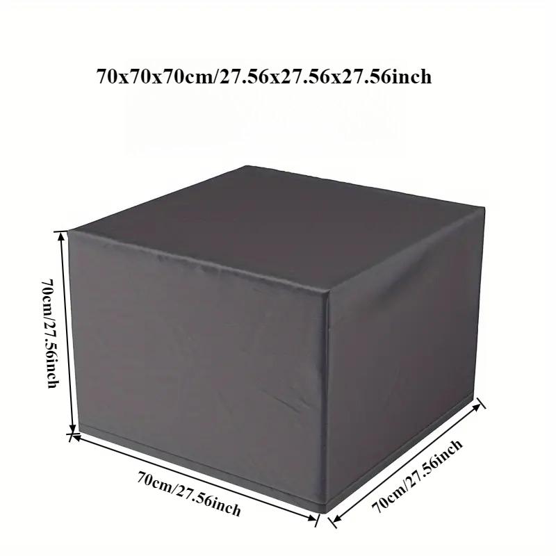 

Outdoor Waterproof Patio Furniture Cover, 210D Durable Polyester with Adjustable Drawstring Design for Decks, Lawns & Backyards