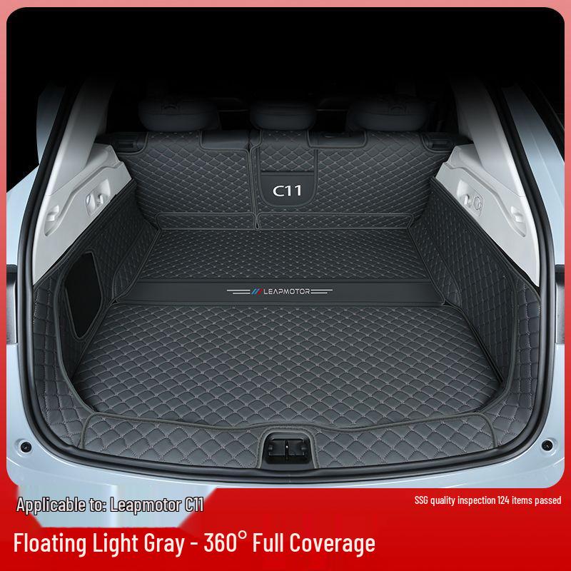 Compatible Leapmotor C11 Trunk Mat - Surround Design, Wear-Resistant, Fits 26 Models