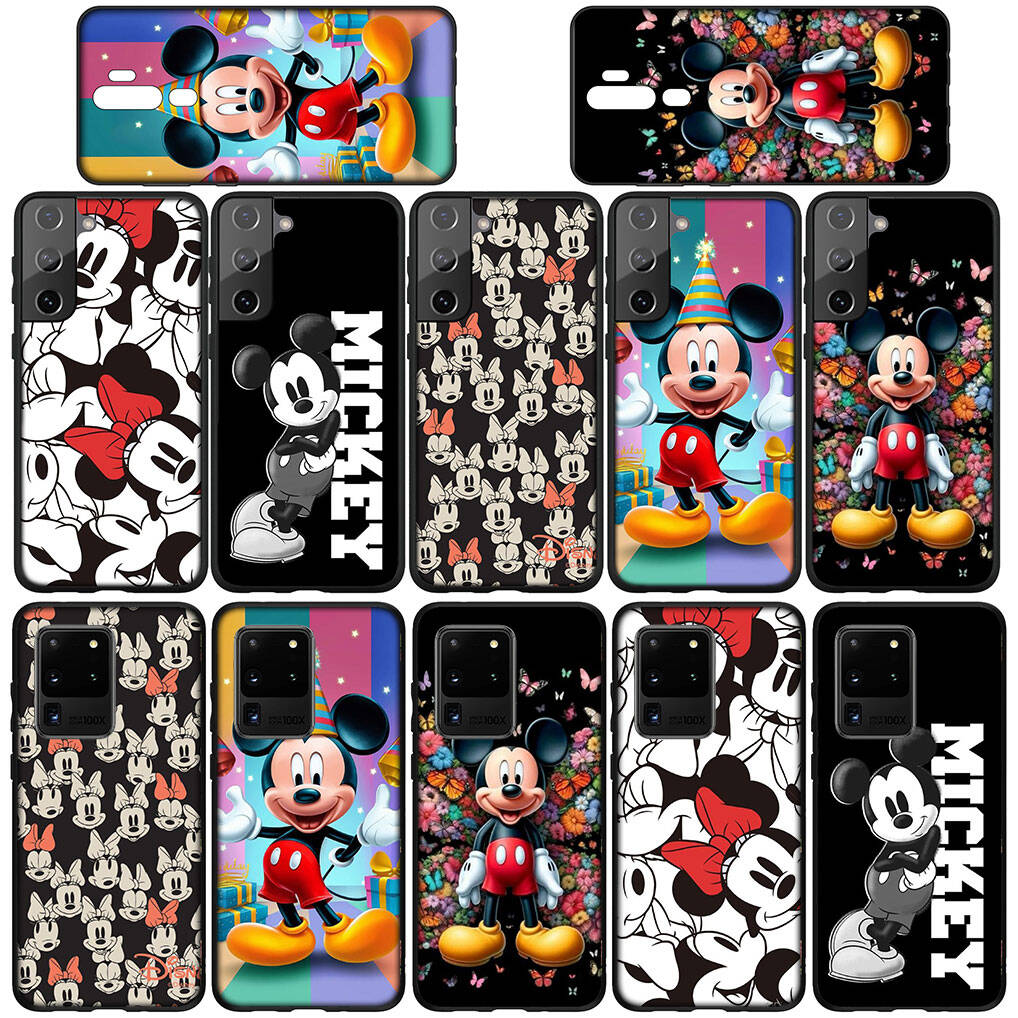 for iPhone 17 16 15 Xiaomi Poco F7 F8 X7 X6 F5 C85 C75 C71 M8 Redmi Note 14 13 12 11 Pro Max 14C 13C 15C A3 A4 Phone Case Anime Mickey Mouse Cover