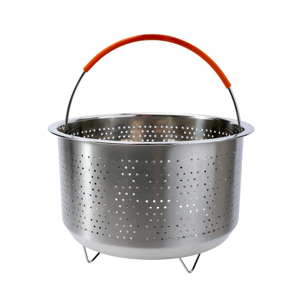Steamer Insert Steamer Pot-Stainless Steel Basket Rice Steamer Pressure Cooker