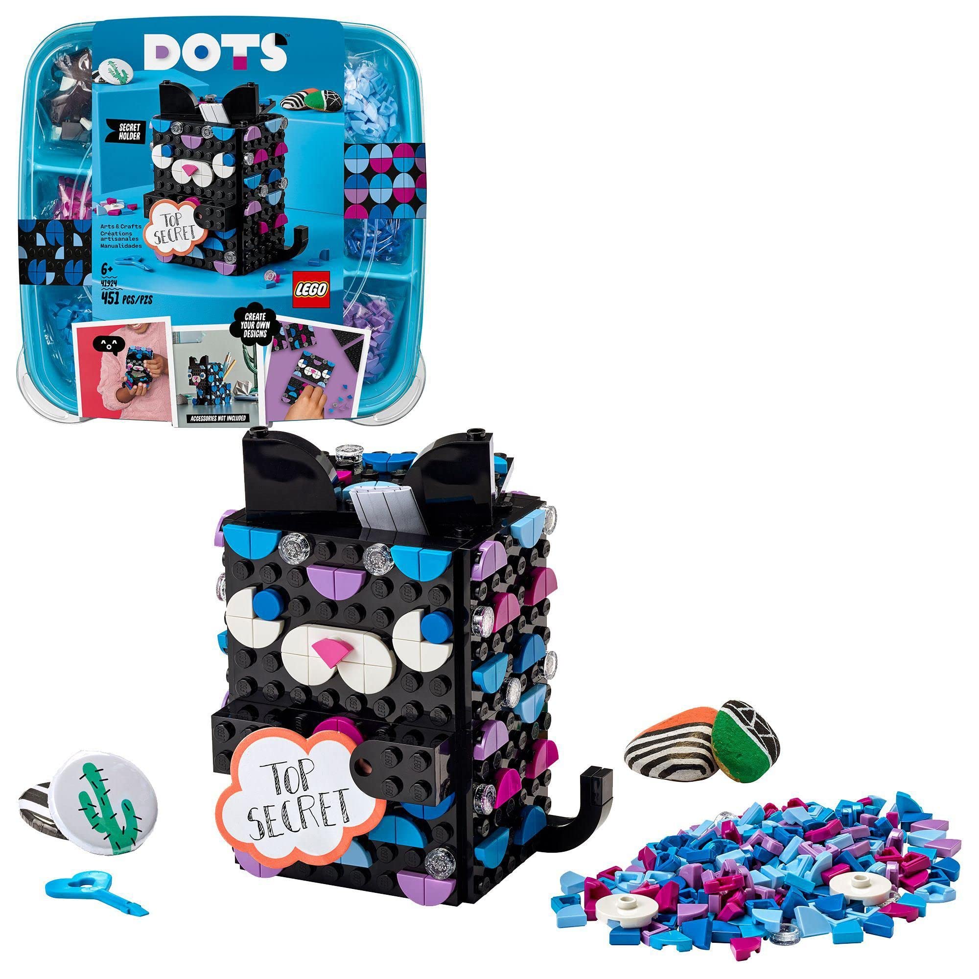 

LEGO Dots Кошачий секретный держатель 41924
