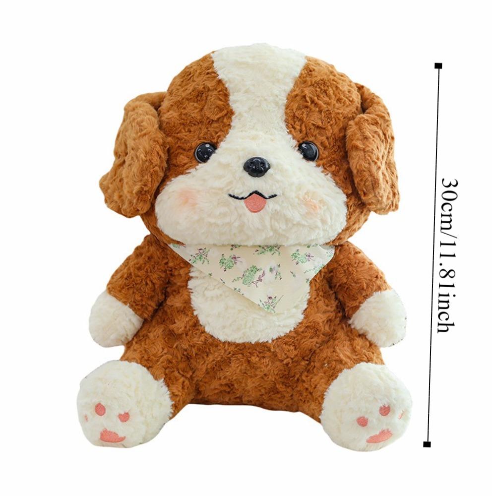 Soft Plush Animal Dog Doll Fluffy Dog Plush Stuffed Toy Cute Puppy Plush Toy  Home Decor