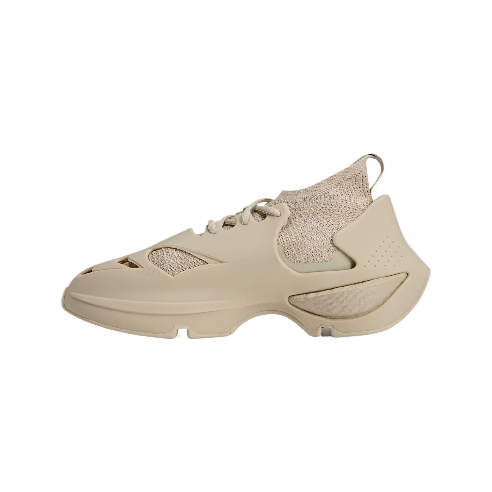 

Adidas SMC Anti Slip Wear Resistant Low Top Running Shoes Unisex Beige Gray 36