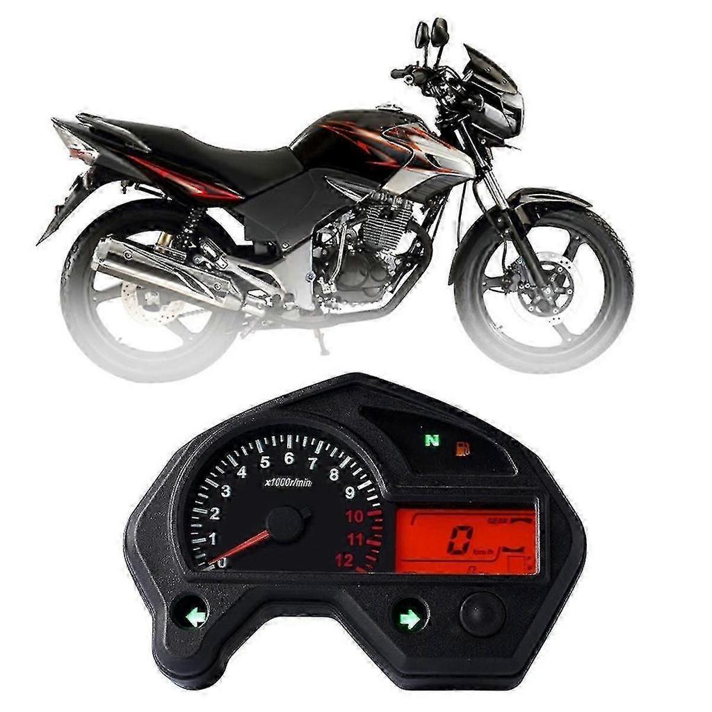 Motorcycle Digital Meter Assembly for 2000 Speedometer Odometer Gauge Gear Indicator Meter Instrume