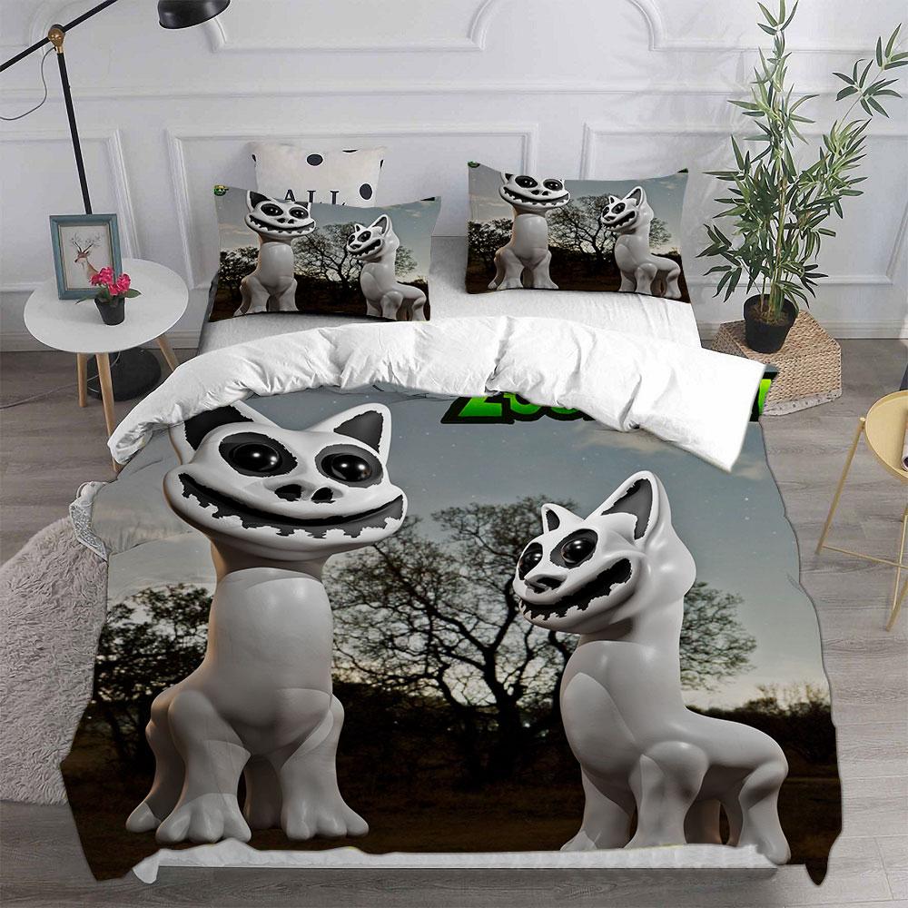 Game Zoonomaly Bedding Sets Comforter Quilt Bed Cover Duvet Cover Pillow Case 2-3 Pieces Sets Bedroom Decoration Home Textiles