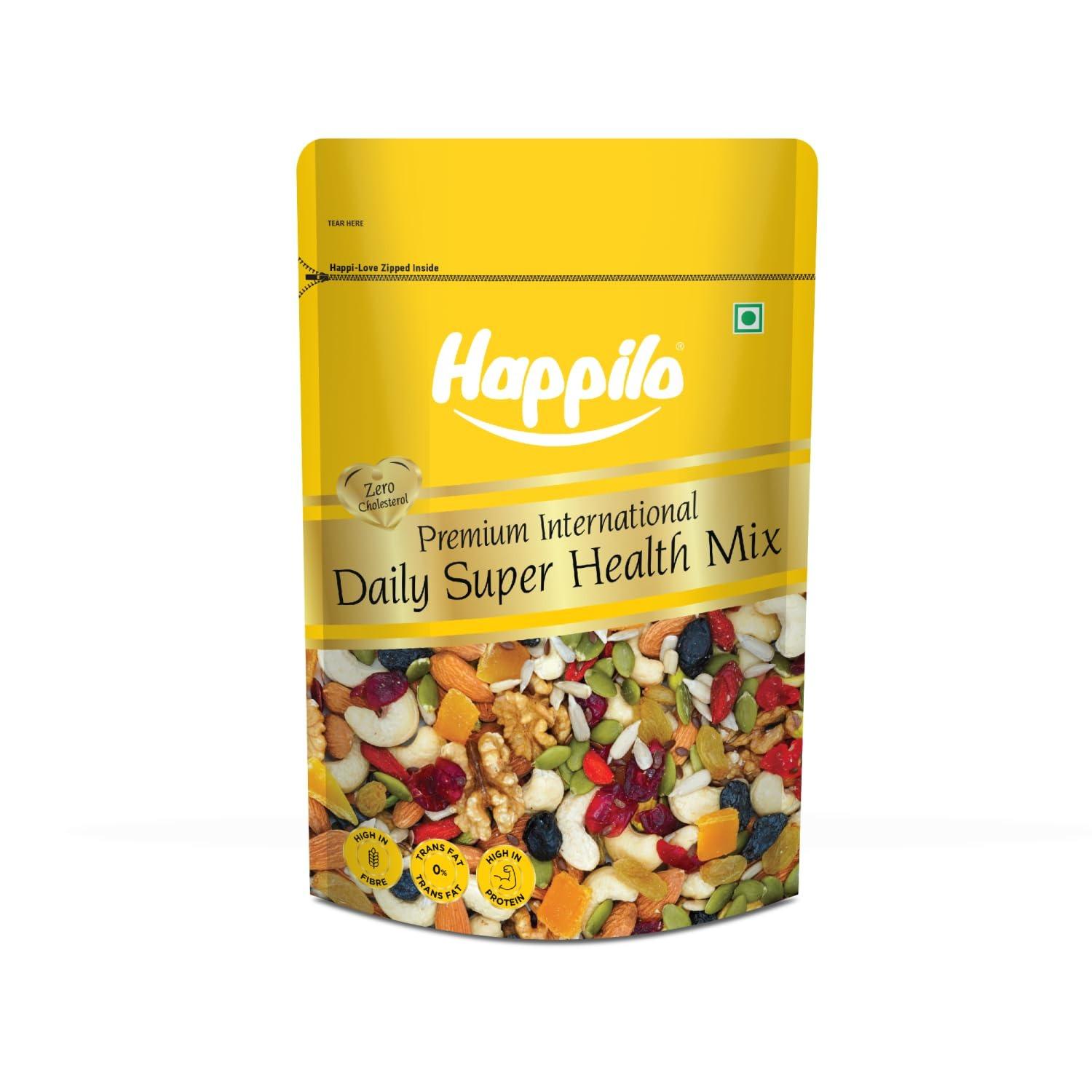 Оздоровительная смесь (160 г), Premium International Daily Super Health Mix,  Happilo