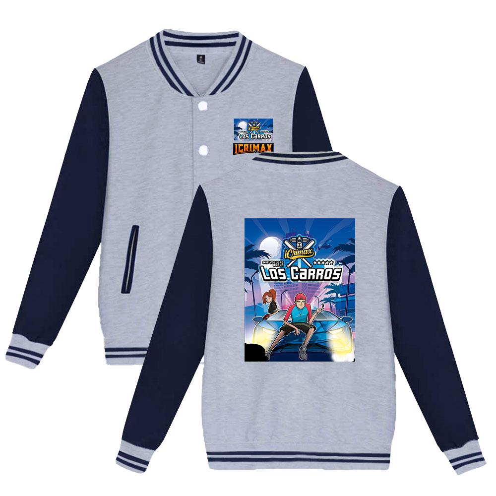 

Куртка-бомбер Icrimax для женщин и мужчин, свободный размер Harajuku, модная бейсбольная куртка, женская уличная одежда, весна-осень, верхняя одежда-бомбер XXXL серый