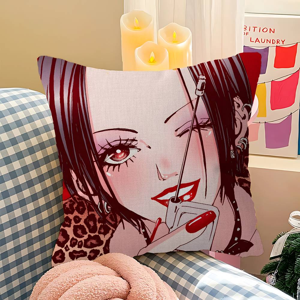 

Japanese Classic Anime NANA pillow cover sofa cushion cover home room decoration children gift 30x30 cm