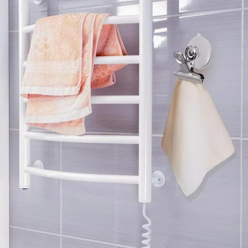 Suction Cup Clip Hooks Window Glass Door Hanging Hooks Clip Multifunctional Bathroom Kitchen Office Towel Photo Display Holder