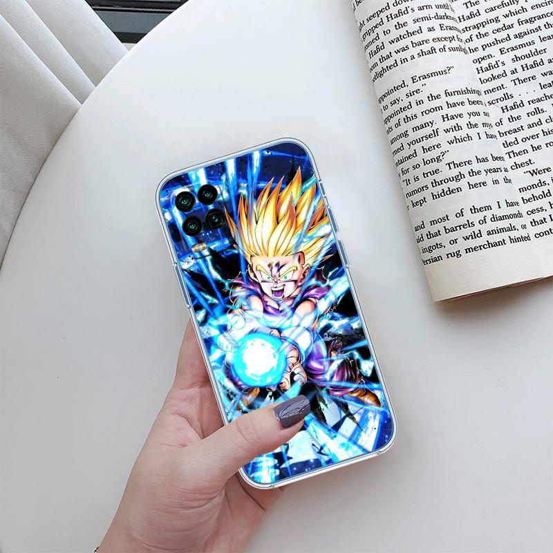 

Dragon Ball Gohan Transparent Phone Case for Motorola Moto G7 G8 G9 G84 G85 G73 G24 G15 Z2 Play Power Plus Motorola Moto G8 Plus