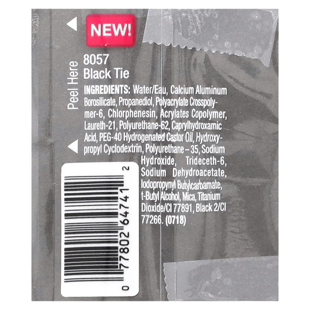 Eye Appeal, Lid Glitz, 8057 Black Tie, 3.5Ml(0.12Fl Oz)