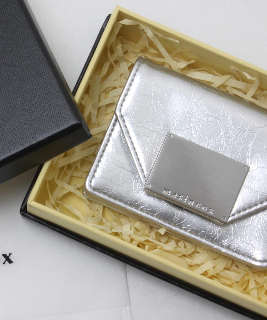 Matincox Post Card Wallet - Silver