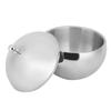 Stainless Steel Double Wall Insulation Ice Bucket Container Wine Champagne Barrel with Cover for