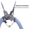 Fishing Pliers Multifunctional Needle Nose Pliers & Line Cutter Fishing Gripper Fishing Tool Scissors Easy to Use