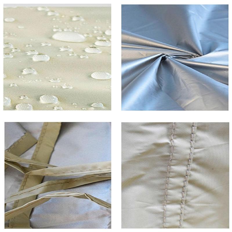 Universal Gazebo Replacement Canopy Waterproof 190T Polyester Fabric Fit Most Outdoor Patios Shelter Top For All Weather Protective