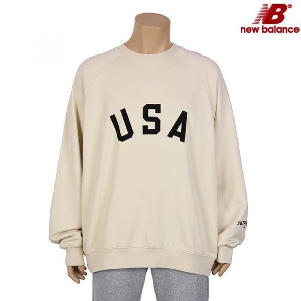 

New Balance Nb Аутентичные толстовки с надписями Nbncdb0013 64 cream/90