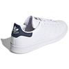 adidas Originals Stan Smith Dark Blue Tail Comfortable Breathable Low Top Skateboard Shoes Unisex White FX5501