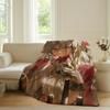 Game Wuthering Waves Carlotta Blanket For Sofa Office Bed Plane Travel Sleep Read Relax Camping Soft And Warm