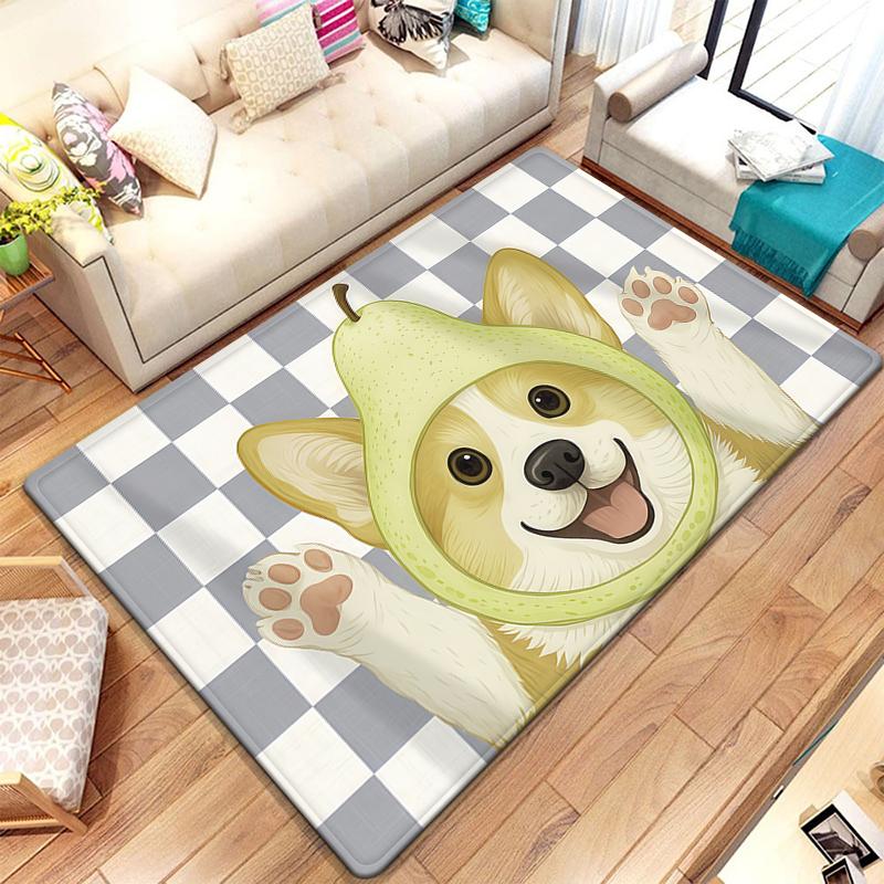 Cartoon Carpet Anime Rug Living Room Bedroom Large Carpet Bathroom Floor Mat Kitchen Door Mat Children's Room Home Decoration