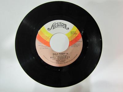 7-Zoll-Schallplatte BILL PURSELL & THE NASHVILLE SWEAT - Walk Right In / Cachita 3731 Alston Records 1977 US Soul/Funk Gebraucht