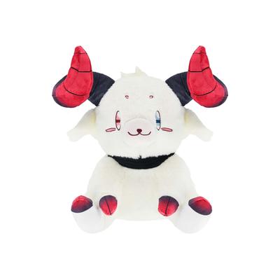 Custom Demon Horn Sheep Plush Toy  ODM Low MOQ Cute Kawaii Ram Stuffed Animal for Fans & Promotional Gifts