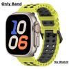 Ocean Silicone Strap for Apple Watch Ultra 2 49mm Band Breathable Bracelet for iWatch Series 10 46mm 42mm 9 8 7 6 SE 45mm 44mm