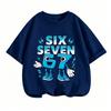 Fashion Letter 67 Brother Funny Printed Kids T-Shirt Casual Boys and Girl Short Sleeve T-shirt Tops Summer Children's Clothes Tees