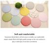 12.9 Inch Seat Cushion With Straps Cotton Chair Pad Thickness Stool Mat Soft Breathable Children Living Room Office