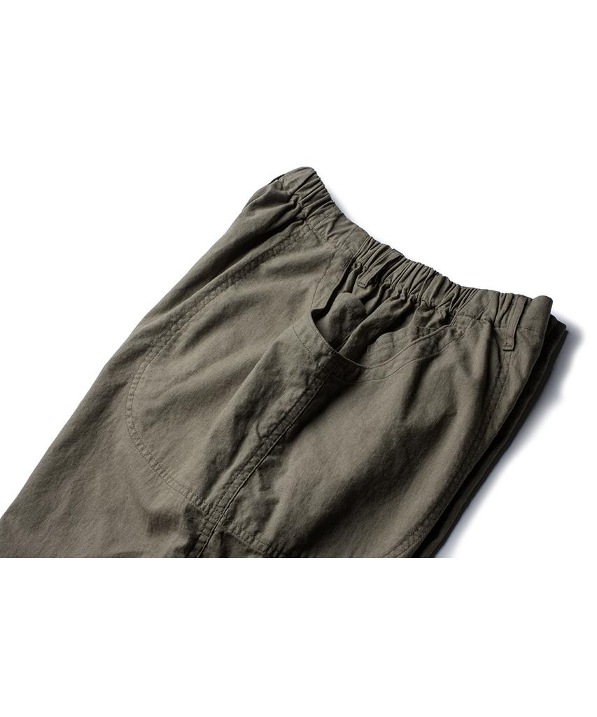 Deoleseukyu Linen Cotton Domingo Pants [Vintage Khaki]
