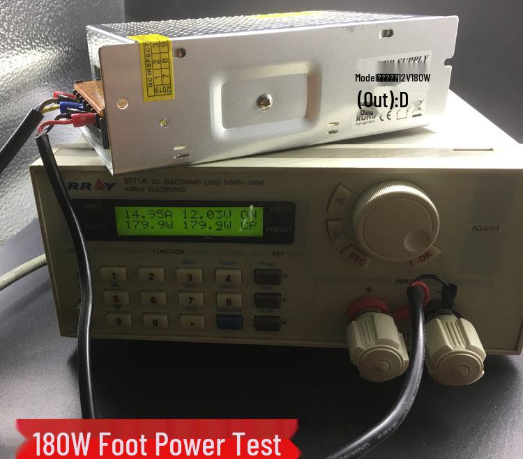 12V 15A 180W LED Strip Light Power Supply for Security Monitoring