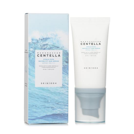 Skin1004 Мадагаскарская Центелла Hyalu‑Cica Водостойкая Солнцезащитная Сыворотка SPF50+ PA++++ 50 мл