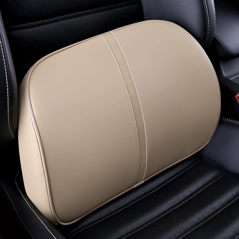 Car Headrest & Lumbar Support Memory Foam Pillow Set