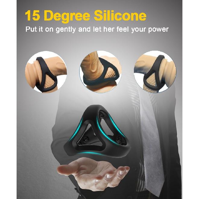 Silicone Penis Cock Ring on for Man Delay Ejaculation Sex Toys for Men Couple Rings Cockring Adult Goods for