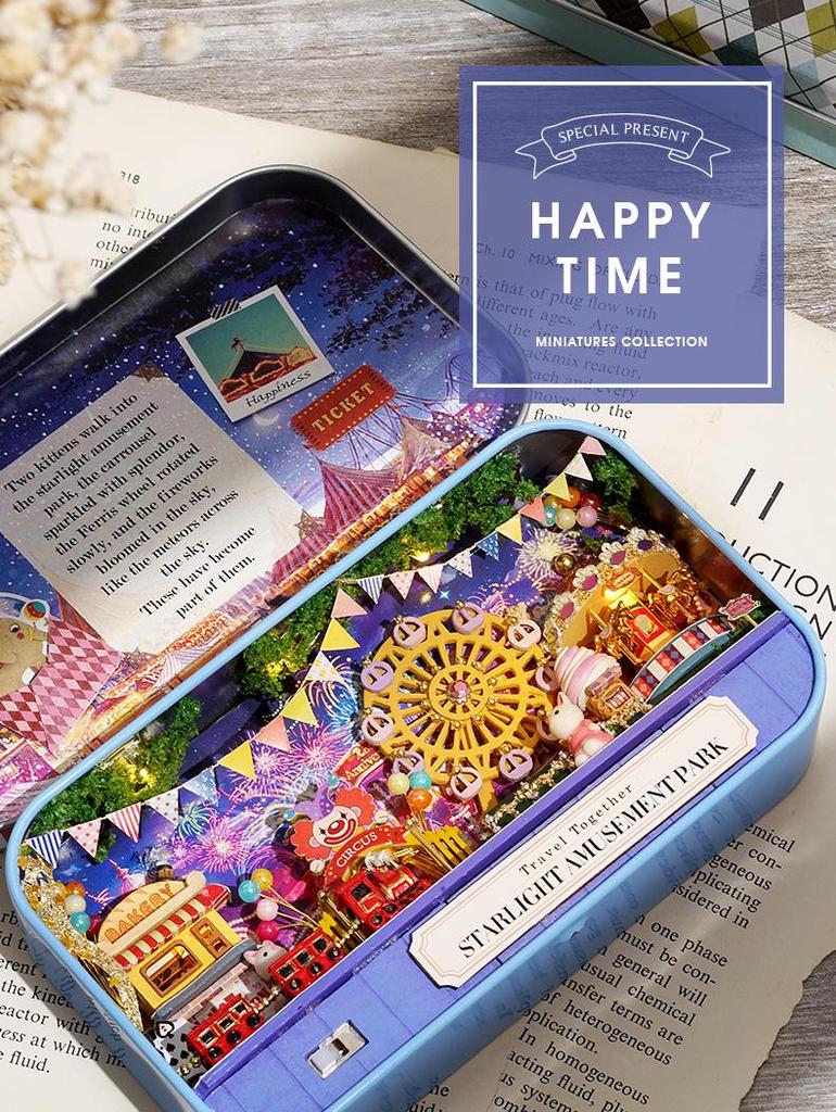 Zhi Qu Wu DIY Mini Box Theater Toy for Girls
