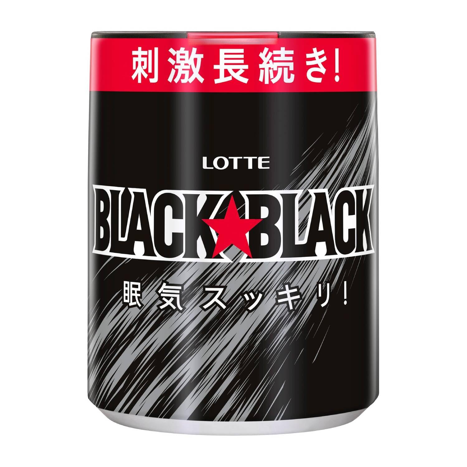 

Lotte Black Black Grain Bottle 133g x 6 One-Push